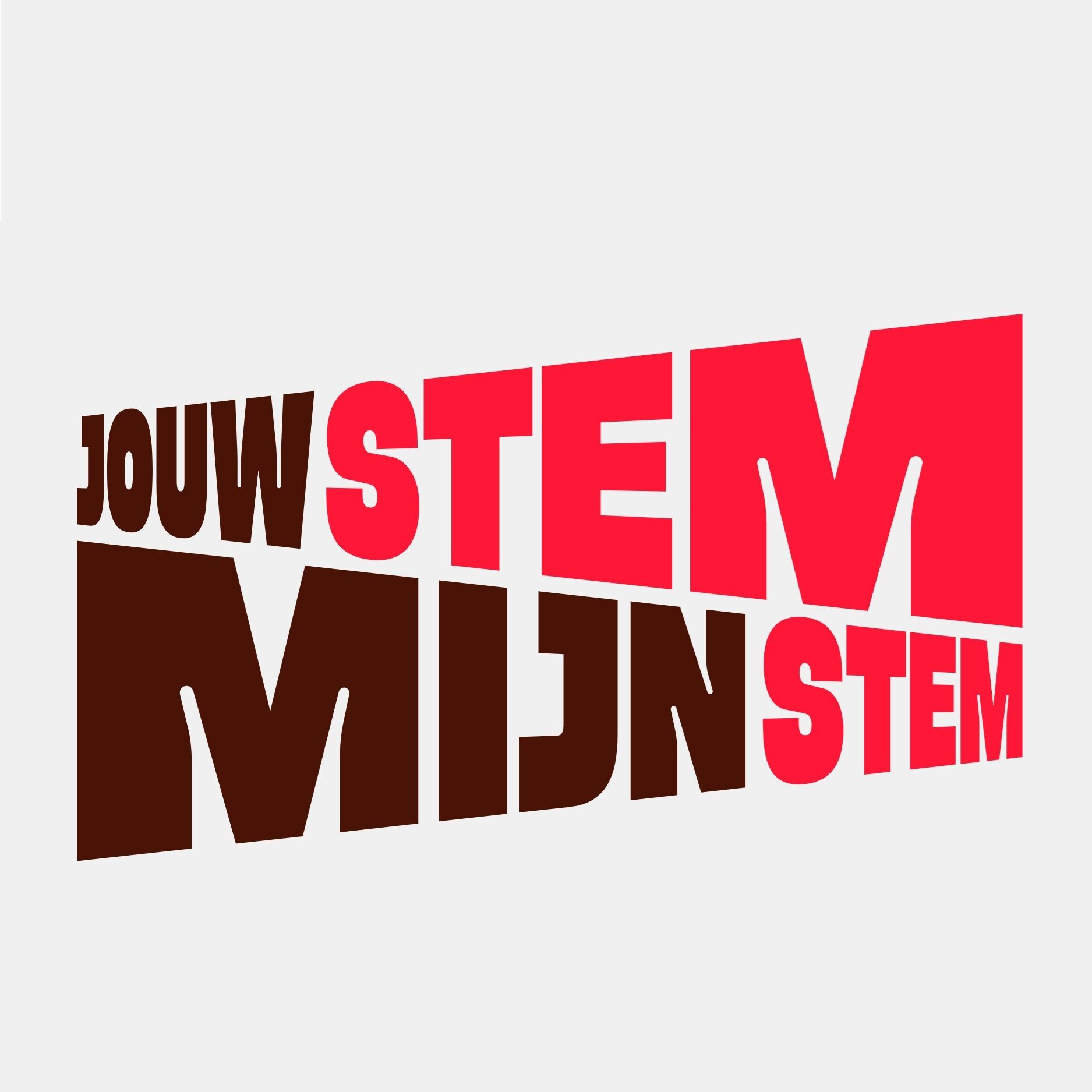 Jouw stem mijn stem vierkant